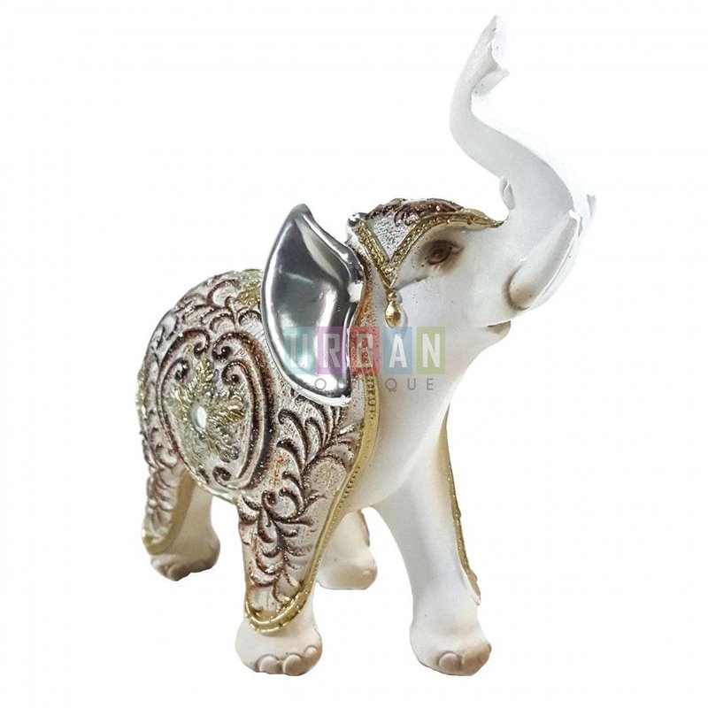 Statueta White Elephant, 13.5 cm