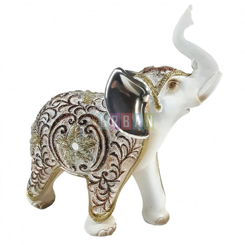 Statueta White Elephant, 13.5 cm